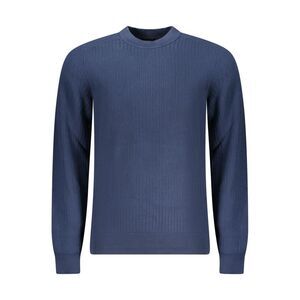 Hugo Boss Blue Cotton Men's Men's Sweater